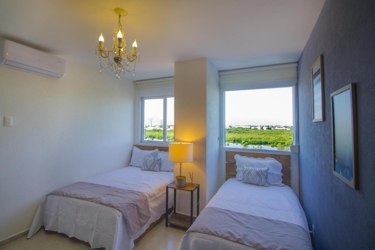 Tu Hogar Frente Al Mar Caribe, Vive Cancún Exteriér fotografie